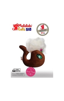 Matatabi Cats Whali Kedi Oyuncağı 15 Cm Kahverengi Matatabi Cats Whali Kedi Oyuncağı 15 Cm Kahverengi
