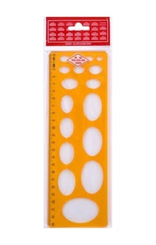 02280 Elips Şablonu, Geometrik Oval Şekiller, Plastik, Karışık Renk Diğer 02280 Elips Şablonu, Geometrik Oval Şekiller, Plastik, Karışık Renk Diğer