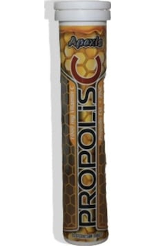 Apexis Propolis Vit C 1000 MG + Zinc 20 Efervesan Tablet Apexis Propolis Vit C 1000 MG + Zinc 20 Efervesan Tablet