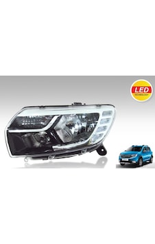 FAR LEDLİ MANUEL SOL LOGAN MCV / SANDERO 2017+ AYFAR 404537 FAR LEDLİ MANUEL SOL LOGAN MCV / SANDERO 2017+ AYFAR 404537