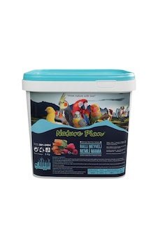 Nature Plan Ballı Meyveli Nemli Kuş Maması 5 Kg