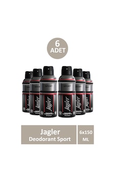 Jagler Deodorant Sport 150 Ml 6 Adet Jagler Deodorant Sport 150 Ml 6 Adet