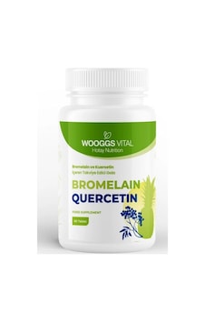 Wooggs Vital Bromelain Ve Kuersetin 60 Tablet Wooggs Vital Bromelain Ve Kuersetin 60 Tablet