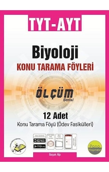 Pano Yayınları Tyt Ayt Biyoloji Tarama Föyleri 12 Fasikül 12X16 Pano Yayınları Tyt Ayt Biyoloji Tarama Föyleri 12 Fasikül 12X16