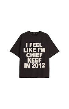 Kalic Studio Unisex I Feel Lıke I'm Chıef Keef In 2012 T-shirt Siyah Kalic Studio Unisex I Feel Lıke I'm Chıef Keef In 2012 T-shirt Siyah