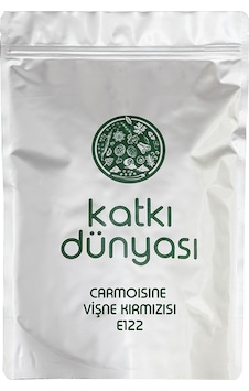 Katkı Dünyası Carmoisine (Vişne Kırmızı) E122 Toz Gıda Boyası 1 KG Katkı Dünyası Carmoisine (Vişne Kırmızı) E122 Toz Gıda Boyası 1 KG