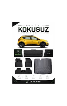 Yeni Dacia Sandero 2026 Model Aracınıza Özel 4d Karbonlu Kauçuk Paspas Takımı Ve Bagaj Havuzu Yeni Dacia Sandero 2026 Model Aracınıza Özel 4d Karbonlu Kauçuk Paspas Takımı Ve Bagaj Havuzu