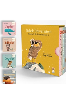 Bebek Üniversitesi Hikayeli İlk Kavramlarım 2 - Çağrı Odabaşı - Sincap Kitap Bebek Üniversitesi Hikayeli İlk Kavramlarım 2 - Çağrı Odabaşı - Sincap Kitap