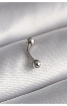 Ceylan Adam 316l Çelik Gümüş Renk Topçuk Model Piercing Çok Renkli