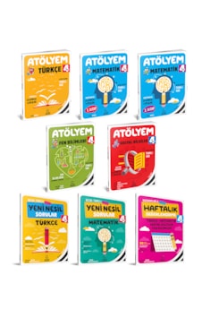 Arı Yayınları 4.sınıf Atölyem Set Arı Yayınları 4.sınıf Atölyem Set