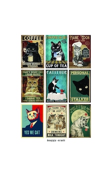 Cats Kedi Mizah Temalı Laptop Tablet Telefon Defter Sticker Set2 Standart Cats Kedi Mizah Temalı Laptop Tablet Telefon Defter Sticker Set2 Standart