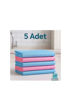 Mikrofiber Cam Bezi 5 Adet 40x40 Cm İz Bırakmaz - Ultra Temiz Yüzeyler Diğer