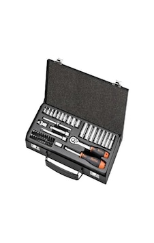 Retta 1/4 Uzun-kısa 6 Köşe Lokma Seti 45 Parça Rlt4501