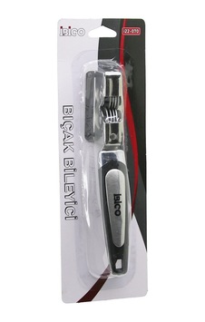 İbico İ22-070 Bıçak Bileme Aleti Metal Gövde, 8 Metal Biley Tekerli, Plastik Sap İbico İ22-070 Bıçak Bileme Aleti Metal Gövde, 8 Metal Biley Tekerli, Plastik Sap