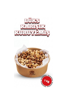 Lüks Karışık Kuruyemiş - 1 Kg Dev Paket 1 KG Lüks Karışık Kuruyemiş - 1 Kg Dev Paket 1 KG