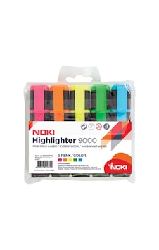 Zekicocuk-Noki Fosforlu Kalem Pastel 5 Li Pvc 9000 Zekicocuk-Noki Fosforlu Kalem Pastel 5 Li Pvc 9000