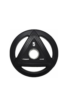 Powerhand Profesyonel Kauçuk Kaplı Olimpik Plaka 5 KG Powerhand Profesyonel Kauçuk Kaplı Olimpik Plaka 5 KG