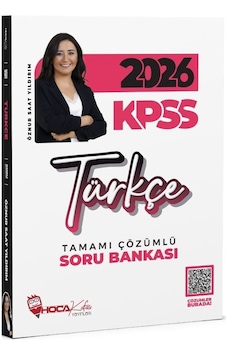 2026 Kpss Türkçe Soru Bankası Çözümlü - Öznur Saat Yıldırım Hoca Kafası Yayınları 2026 Kpss Türkçe Soru Bankası Çözümlü - Öznur Saat Yıldırım Hoca Kafası Yayınları