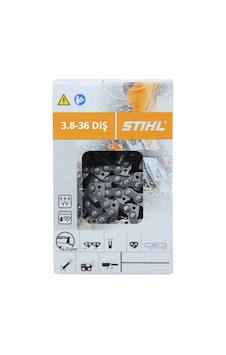 Stihl Motorlu Testere Zinciri 3.8-36 Diş 1.6mm Köşeli Zincir Stihl Motorlu Testere Zinciri 3.8-36 Diş 1.6mm Köşeli Zincir