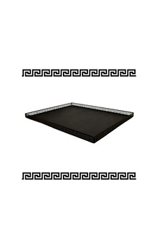 Metal Şömine & Soba Altlığı Siyah Antik Desenli Dekoratif Zemin Koruyucu 100x80 Cm - 821591504 Metal Şömine & Soba Altlığı Siyah Antik Desenli Dekoratif Zemin Koruyucu 100x80 Cm - 821591504