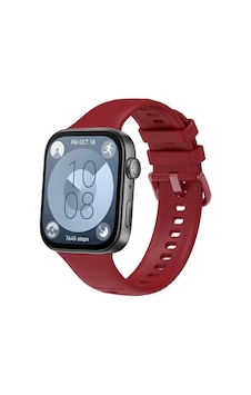 Huawei Watch Fit 3 Band Serisi Klasik Kordon Silikon Strap Kayış