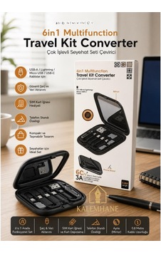 Kalemhane Fulltech 6 Sı 1 Arada Çok İşlevli Seyahat Seti Kalemhane Fulltech 6 Sı 1 Arada Çok İşlevli Seyahat Seti