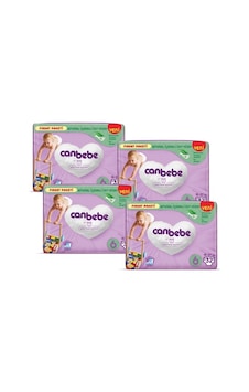 Canbebe Bebek Bezi Fırsat Paketi 6 Beden Xl 15-27 Kg 32 Li 4'lü Canbebe Bebek Bezi Fırsat Paketi 6 Beden Xl 15-27 Kg 32 Li 4'lü