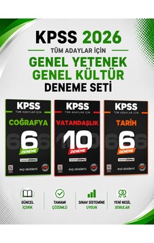 Kpss Tüm Adaylar İçin Tarih Coğrafya Vatandaşık Deneme Evp Akademi Kpss Tüm Adaylar İçin Tarih Coğrafya Vatandaşık Deneme Evp Akademi