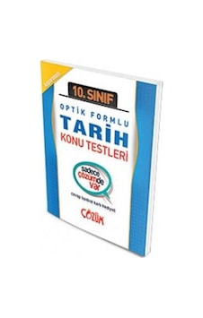10.Sınıf Tarih Optik Formlu Konu Testi Yaprak Test - Çözüm Yayınl 10.Sınıf Tarih Optik Formlu Konu Testi Yaprak Test - Çözüm Yayınl