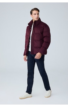 Danger Erkek Su Geçirmez Kadife Puffer Şişme Mont Bordo 4346dngr Danger Erkek Su Geçirmez Kadife Puffer Şişme Mont Bordo 4346dngr