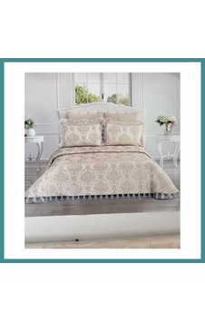 Trendexa Şönil 3 Parça Çift Kişilik 255x265 Cm Lüx Yatak Örtüsü Seti Çeyizlik Yatak Takımı Mac Trendexa Şönil 3 Parça Çift Kişilik 255x265 Cm Lüx Yatak Örtüsü Seti Çeyizlik Yatak Takımı Mac
