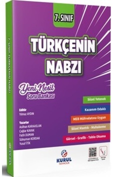 7. Sınıf Türkçenin Nabzı Yeni Nesil Soru Bankası