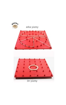 Matematik Materyali Geometri Tahtası Çift Yüzey 1 Adet Matematik Materyali Geometri Tahtası Çift Yüzey 1 Adet