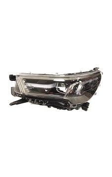 Toyota Hilux Revo Mercekli İçi Koyu Gri Sol Far Lambası 2021-2023 Toyota Hilux Revo Mercekli İçi Koyu Gri Sol Far Lambası 2021-2023