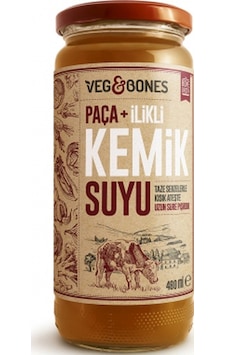 Veg&Bones Paça İlikli Kemik Suyu 480 ML