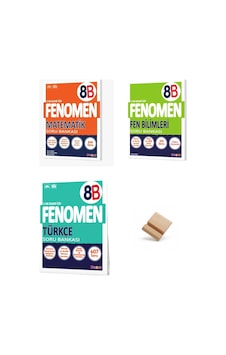 Fenomen Lgs 2027 B Serisi Matematik Fen Bilimleri Ve Türkçe 3lü Set Soru Bankası + Telefon Standı Fenomen Lgs 2027 B Serisi Matematik Fen Bilimleri Ve Türkçe 3lü Set Soru Bankası + Telefon Standı