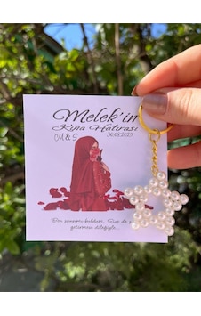 15 Adet İnci Yıldız Anahtarlık Nikah Düğün Kına Nişan Sünnet Hafizlik 15 Adet İnci Yıldız Anahtarlık Nikah Düğün Kına Nişan Sünnet Hafizlik