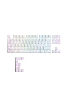97 Tuşlu Beyaz Kontur Çizgileri Pbt Çift Atışlı Keycaps Mx Mekanik Klavyeler İçin Yan Işık 97 Tuşlu Beyaz Kontur Çizgileri Pbt Çift Atışlı Keycaps Mx Mekanik Klavyeler İçin Yan Işık
