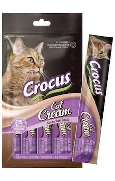 Crocus Somonlu Ve Karidesli Krema Kedi Ödülü 4 15 Gr Crocus Somonlu Ve Karidesli Krema Kedi Ödülü 4 15 Gr