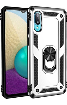 Galaxy A02 Kılıf Zore Vega Kapak Gri Galaxy A02 Kılıf Zore Vega Kapak Gri