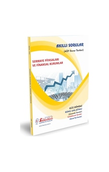 İlkumut Yayınları - Sermaye Piyasaları Ve Finansal Kurumlar - Konu Anlatımlı - Çözümlü Sorular