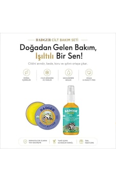 Badger Karın Bölgesi Nemlendirici Krem Ve Organik Bebek Yağı Seti Badger Karın Bölgesi Nemlendirici Krem Ve Organik Bebek Yağı Seti