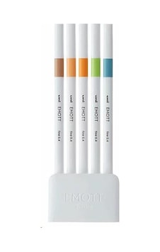 Uni Uni Emott 0.4 Fine Akrilik Uçlu Kalem 5'li Doğa Renk Uni Uni Emott 0.4 Fine Akrilik Uçlu Kalem 5'li Doğa Renk