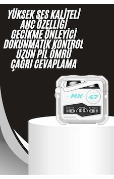 Gecikme Önleyici Kulaklığı Bağlantılı Anc Özelliği 5.0 - Uuczzzmk47kulaklıkkkk2-1 Gecikme Önleyici Kulaklığı Bağlantılı Anc Özelliği 5.0 - Uuczzzmk47kulaklıkkkk2-1