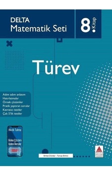 Matematik Seti 8.Kitap - Türev - Tuncay Birinci - Delta Kültür Matematik Seti 8.Kitap - Türev - Tuncay Birinci - Delta Kültür