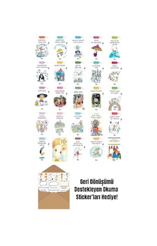 Sevim Ak Vanilya Kokulu Mektuplar Seti 25 Kitap + Okuma Sticker'ları Sevim Ak Vanilya Kokulu Mektuplar Seti 25 Kitap + Okuma Sticker'ları
