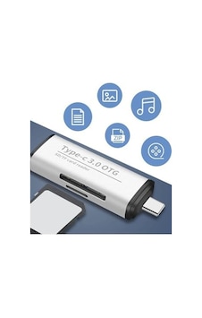 Plentiful Type-c 3in1 Usb Kart Okuyucu Micro Sd Card Reader Çevirici Dönüştürücü Usb 3.0 Otg Adaptör Plentiful Type-c 3in1 Usb Kart Okuyucu Micro Sd Card Reader Çevirici Dönüştürücü Usb 3.0 Otg Adaptör