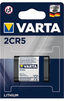 Varta 2Cr5 Lithium Pil 6V Dl245. El2Cr5. 245 Varta 2Cr5 Lithium Pil 6V Dl245. El2Cr5. 245