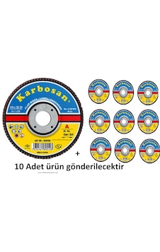 Karbosan Flap Ao Kırmızı 115x22 120 Kum 982995 10 Adet