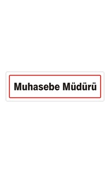 Muhasebe Müdürü Muhasebe Müdürü